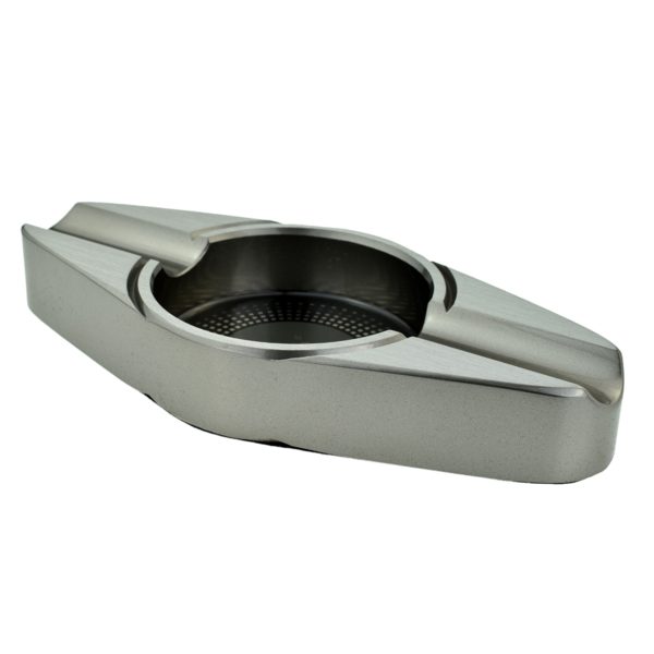Angelo Stainless Steel Two Position Cigar Ashtray 2